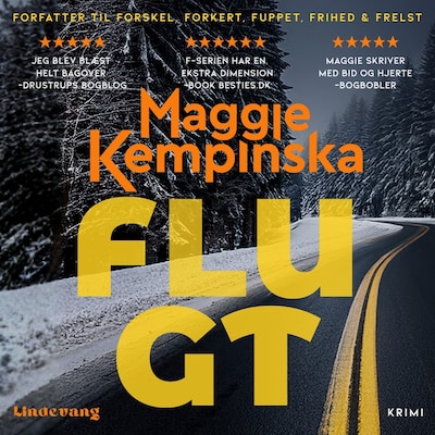 Flugt – omslag til lydbogen af Maggie Kempinska