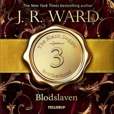 The Black Dagger Brotherhood #3: Blodslaven – omslag til lydbogen af J. R. Ward