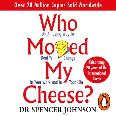Who Moved My Cheese – omslag til lydbogen af Spencer Johnson