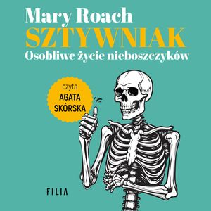 Sztywniak – okładka audiobooka, autor Mary Roach