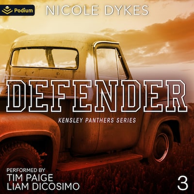 Defender – omslag til lydbogen af Nicole Dykes