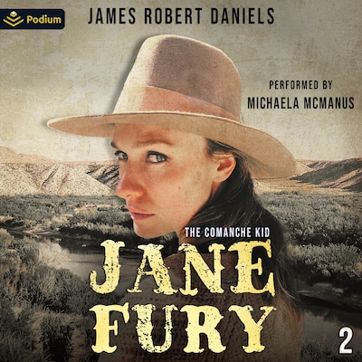 Jane Fury – omslag til lydbogen af James Robert Daniels