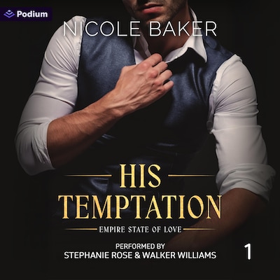 His Temptation – omslag til lydbogen af Nicole Baker