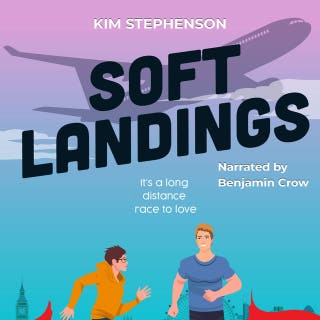 Soft Landings: A Spicy MM Friends-to-Lovers novella – omslag till ljudboken av Kim Stephenson