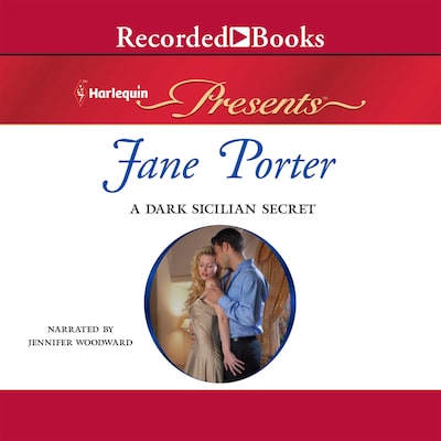 A Dark Sicilian Secret – omslag til lydbogen af Jane Porter