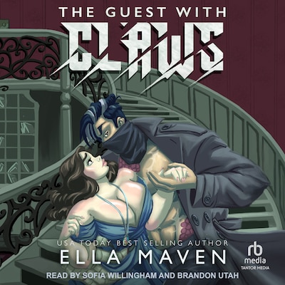 The Guest With Claws – omslag til lydbogen af Ella Maven