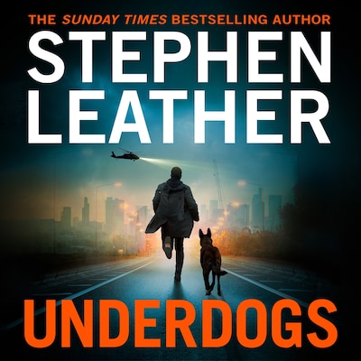 Underdogs – omslag til lydbogen af Stephen Leather