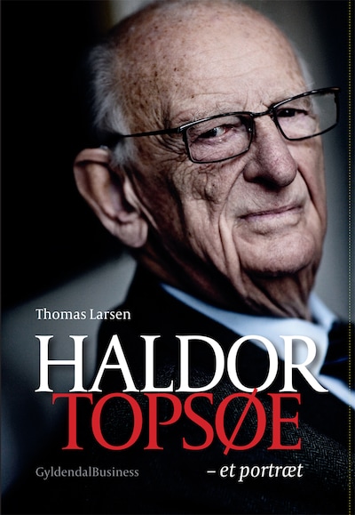 Haldor Topsøe – omslag til lydbogen af Thomas Larsen
