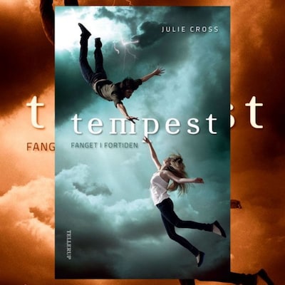 Tempest #1: Fanget i fortiden – omslag til lydbogen af Julie Cross