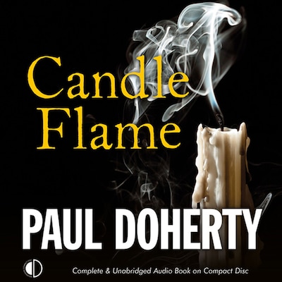 Candle Flame – omslag til lydbogen af Paul Doherty