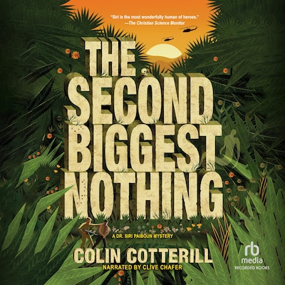 The Second Biggest Nothing – omslag van het luisterboek van Colin Cotterill