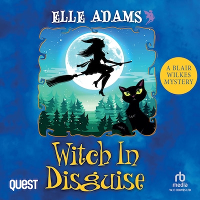 Witch in Disguise – omslag til lydbogen af Elle Adams