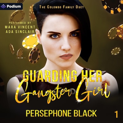 Guarding Her Gangster Girl – omslag til lydbogen af Persephone Black
