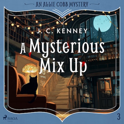 A Mysterious Mix Up: A bookish small town whodunit – omslag til lydbogen af J. C. Kenney