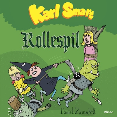 Karl Smart - Rollespil – omslag til lydbogen af Daniel Zimakoff