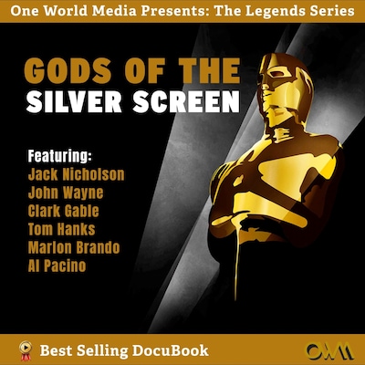 Gods of the Silver Screen – omslag til lydbogen af One World Media