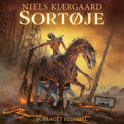 Sortøje – omslag til lydbogen af Niels Kjærgaard