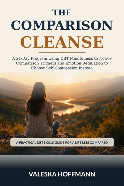 The Comparison Cleanse: A 21-Day Program Using DBT Mindfulness to Notice Comparison Triggers and Emotion Regulation to Choose Self-Compassion Instead – omslag til lydbogen af Valeska Hoffmann
