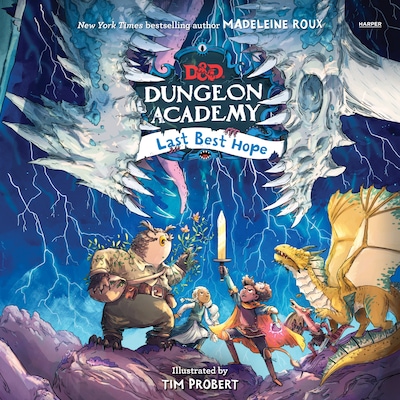 Dungeons & Dragons: Dungeon Academy: Last Best Hope – omslag til lydbogen af Madeleine Roux