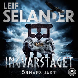 Örnars jakt – omslag till ljudboken av Leif Selander