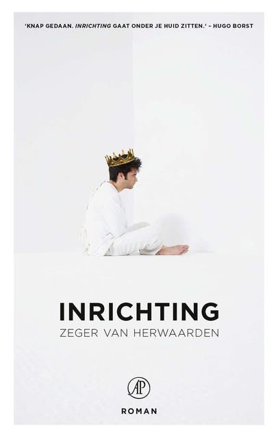 Inrichting: roman – omslag van het luisterboek van Zeger van Herwaarden