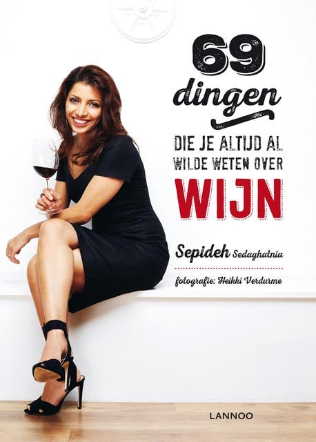 69 dingen die je altijd al wilde weten over wijn – omslag van het luisterboek van Sepideh Sedaghatnia