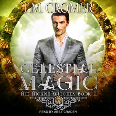 Celestial Magic – omslag til lydbogen af T.M. Cromer