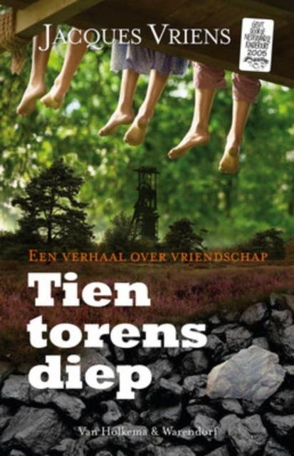 Tien torens diep – omslag van het luisterboek van Jacques Vriens