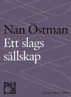 Ett slags sällskap – omslag till ljudboken av Nan Östman