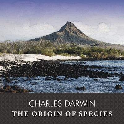 The Origin of Species, with eBook – omslag til lydbogen af Charles Darwin