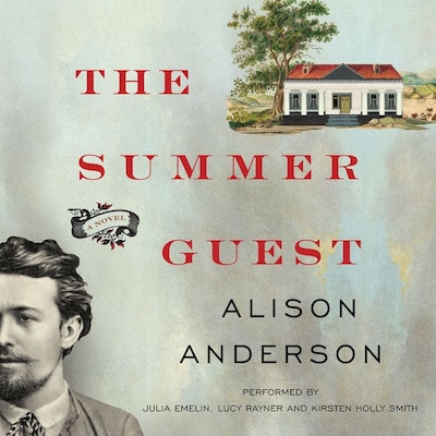 The Summer Guest – omslag van het luisterboek van Alison Anderson