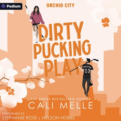 Dirty Pucking Play – omslag til lydbogen af Cali Melle