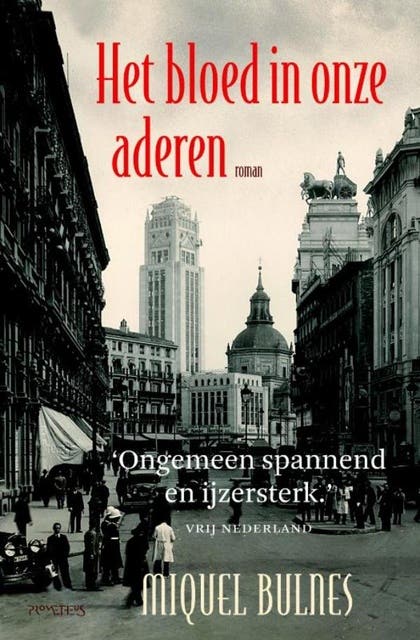 Het bloed in onze aderen – omslag van het luisterboek van Miquel Bulnes