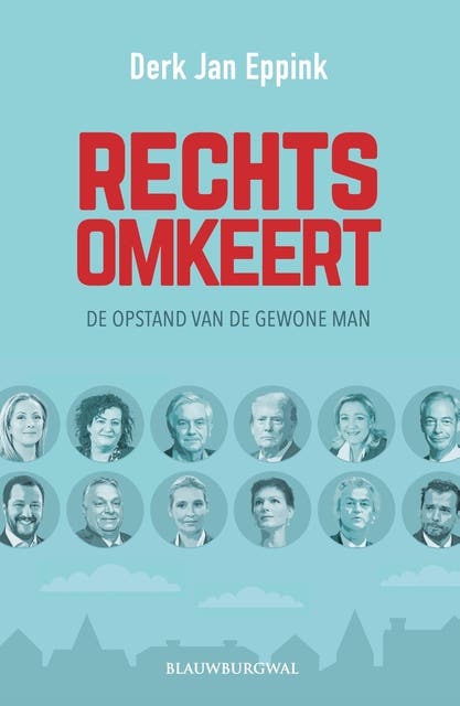Rechtsomkeert: De opstand van de gewone ma – omslag van het luisterboek van Derk Jan Eppink