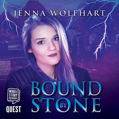 Bound by Stone – omslag til lydbogen af Jenna Wolfhart