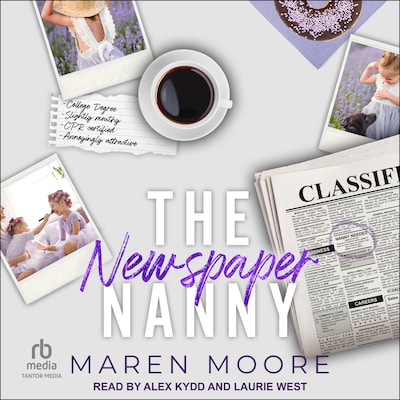 The Newspaper Nanny – omslag til lydbogen af Maren Moore
