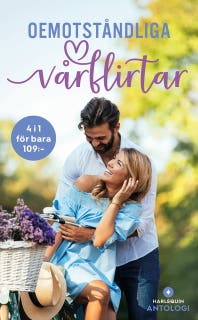 Oemotståndliga vårflirtar – omslag till ljudboken av Barbara Dunlop,Connie Cox,Kate Hardy,Kelly Hunter