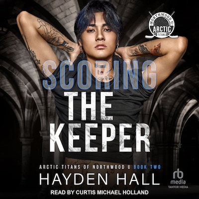 Scoring the Keeper – omslag til lydbogen af Hayden Hall
