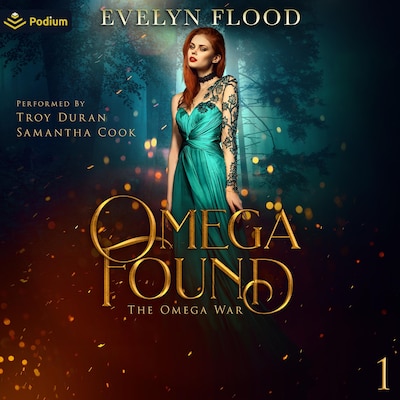 Omega Found – omslag til lydbogen af Evelyn Flood