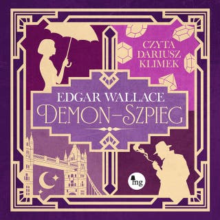 Demon-szpieg – okładka audiobooka, autor Edgar Wallace