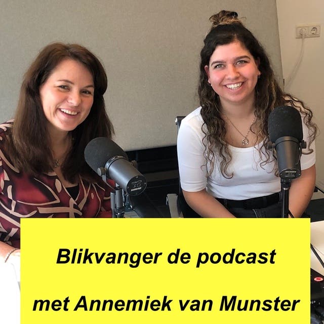 #4 Blikvanger de podcast met Myrna Buisman – omslag van het luisterboek van Annemiek van Munster