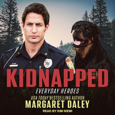 Kidnapped – omslag til lydbogen af Margaret Daley