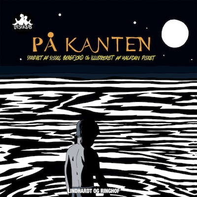 På kanten – omslag til lydbogen af Sissel Bergfjord