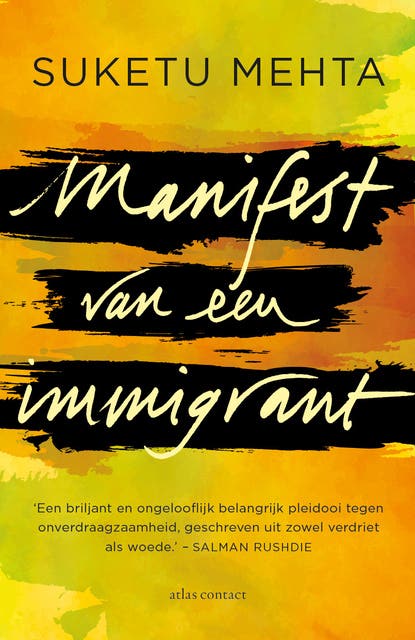 Manifest van een immigrant – omslag van het luisterboek van Suketu Mehta