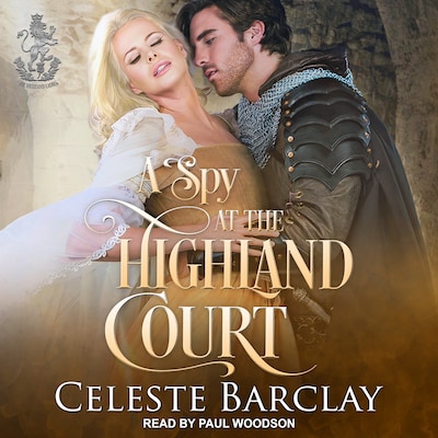 A Spy At The Highland Court – omslag til lydbogen af Celeste Barclay
