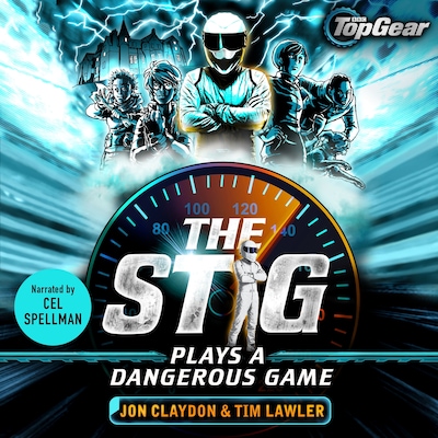 The Stig Plays a Dangerous Game – omslag till ljudboken av Jon Claydon, Tim Lawler