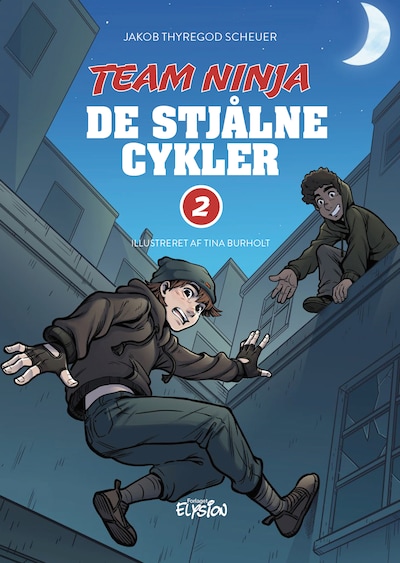 De stjålne cykler – omslag til lydbogen af Jakob Thyregod Scheuer