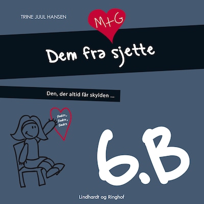 Den, der altid får skylden – omslag til lydbogen af Trine Juul Hansen