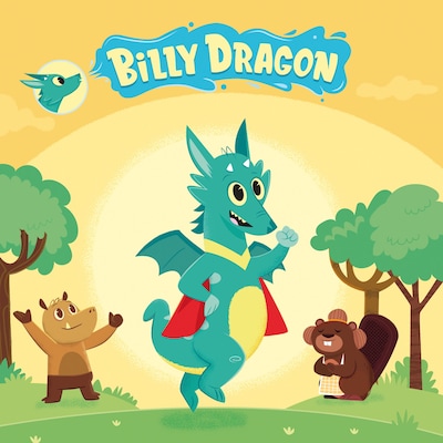 Billy Dragon – omslag til lydbogen af Olivier Dupin