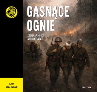Gasnące ognie – okładka audiobooka, autor Zdzisław Hardt, Andrzej Syta